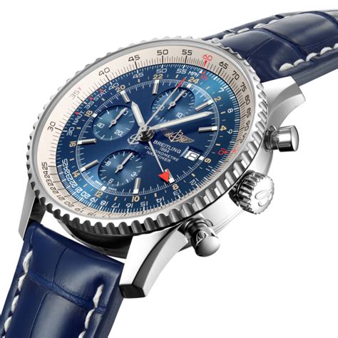 breitling navitimer gmt blau|Breitling Navitimer prices.